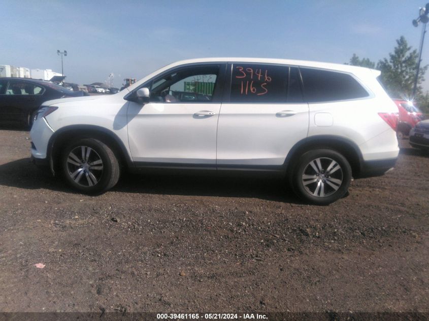 2018 Honda Pilot Exl VIN: 5FNYF6H59JB019069 Lot: 39461165