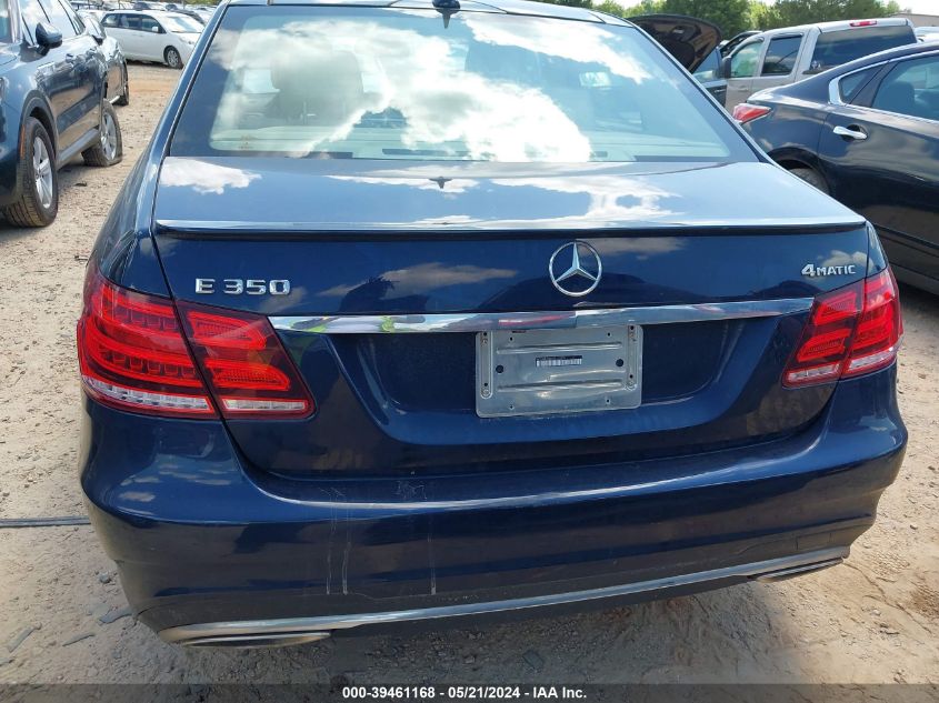 2015 Mercedes-Benz E 350 4Matic VIN: WDDHF8JB0FB163296 Lot: 39461168