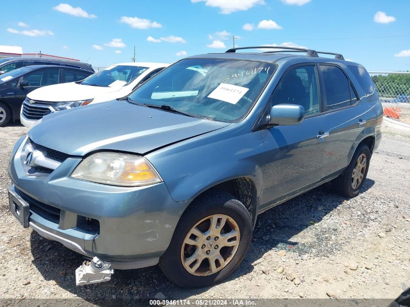 2006 Acura Mdx VIN: 2HNYD18666H533152 Lot: 39461174