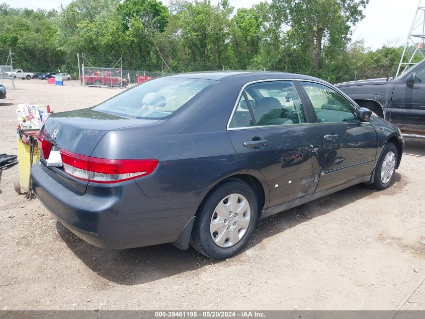 2004 Honda Accord 2.4 Lx VIN: 1HGCM56304A114520 Lot: 39461195