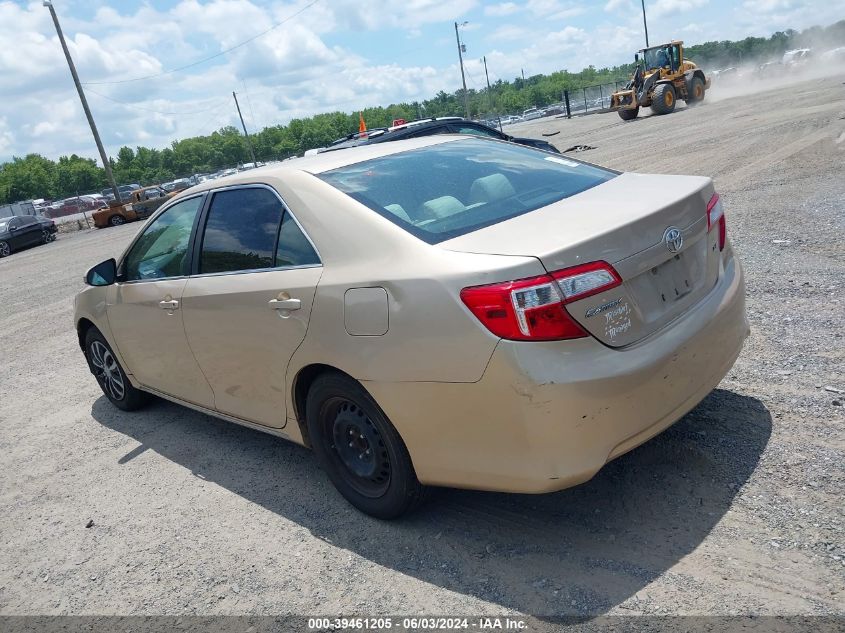 2012 Toyota Camry Le VIN: 4T1BF1FK5CU034126 Lot: 39461205