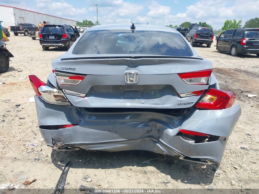 VIN 1HGCV1F36MA110302 2021 HONDA ACCORD SPORT