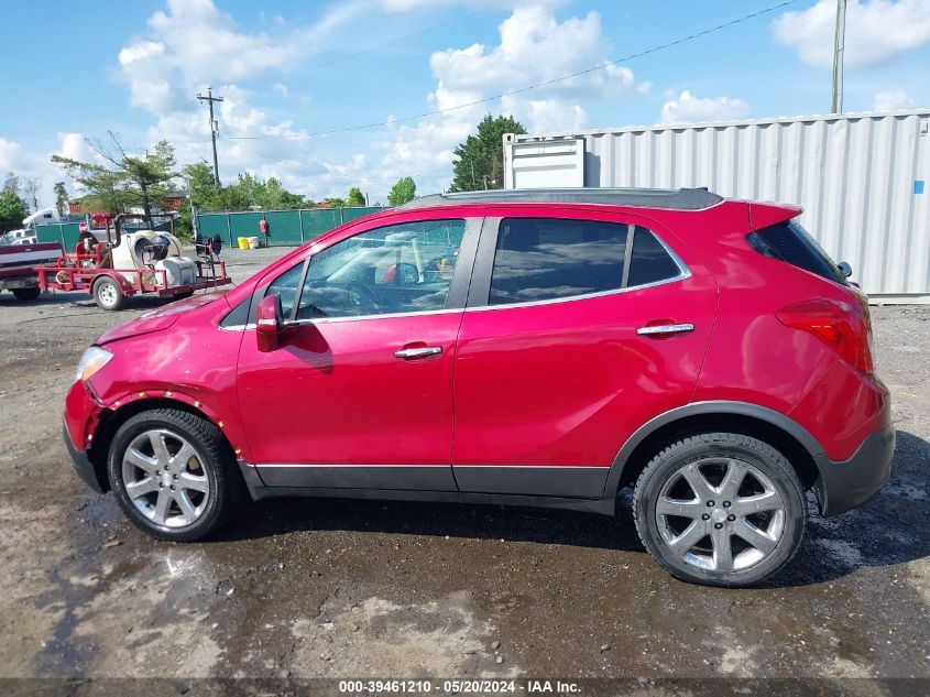 2014 Buick Encore Convenience VIN: KL4CJBSB1EB633584 Lot: 40517020