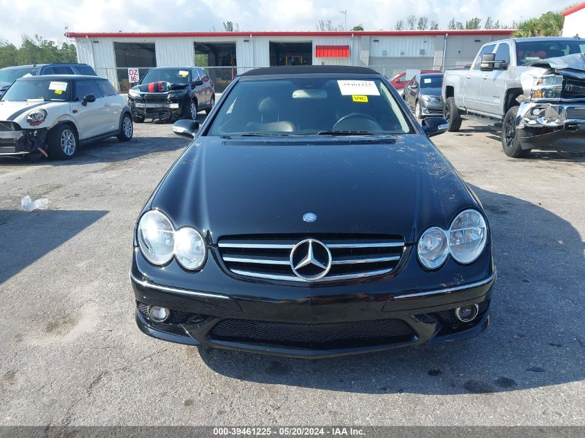 2006 Mercedes-Benz Clk 500 VIN: WDBTK75G86T068123 Lot: 39461225