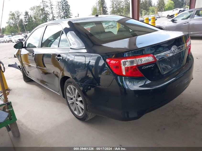 2012 Toyota Camry Xle VIN: 4T4BF1FK2CR264907 Lot: 39461226