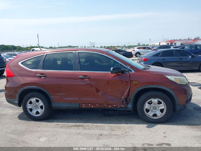 2015 Honda Cr-V Lx VIN: 3CZRM3H3XFG705057 Lot: 39461227