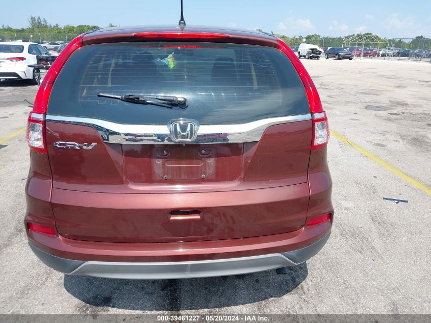 2015 Honda Cr-V Lx VIN: 3CZRM3H3XFG705057 Lot: 39461227