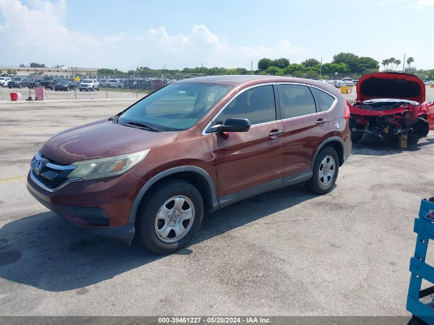 2015 Honda Cr-V Lx VIN: 3CZRM3H3XFG705057 Lot: 39461227