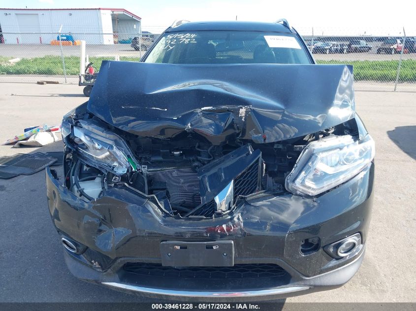 2015 Nissan Rogue Sl VIN: 5N1AT2MV3FC816166 Lot: 39461228