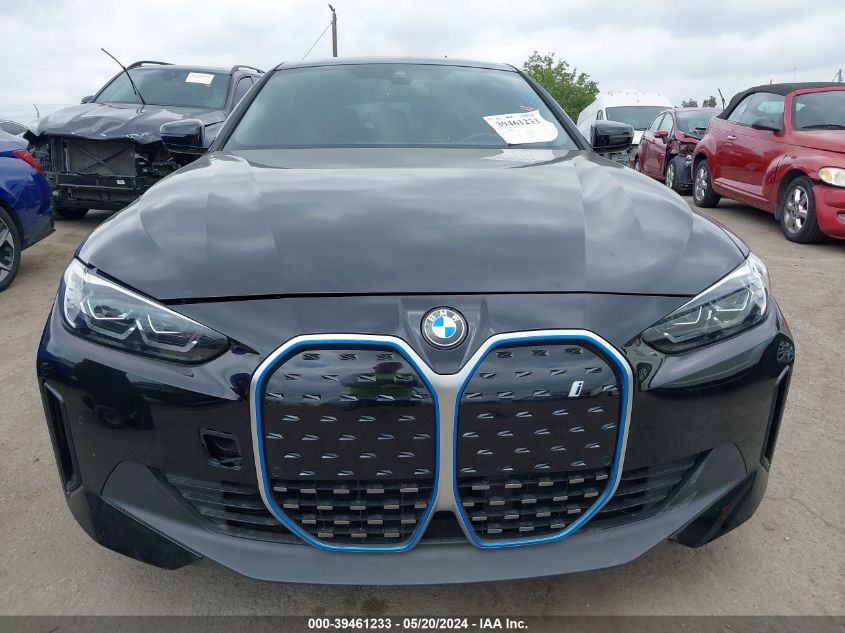 2023 BMW I4 Edrive40 VIN: WBY73AW09PFN89333 Lot: 39461233