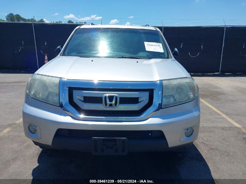 2011 Honda Pilot Ex-L VIN: 5FNYF4H50BB066089 Lot: 39461239
