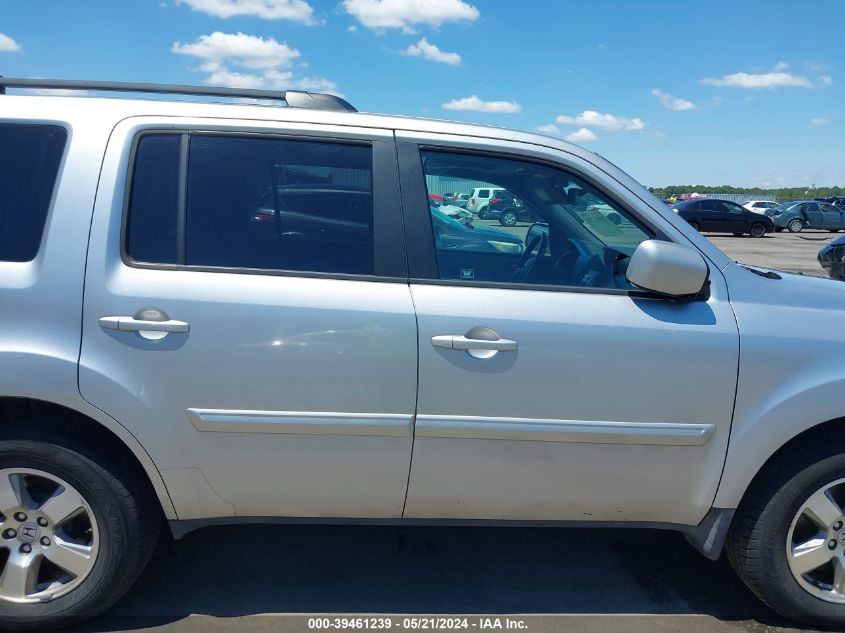 2011 Honda Pilot Ex-L VIN: 5FNYF4H50BB066089 Lot: 39461239