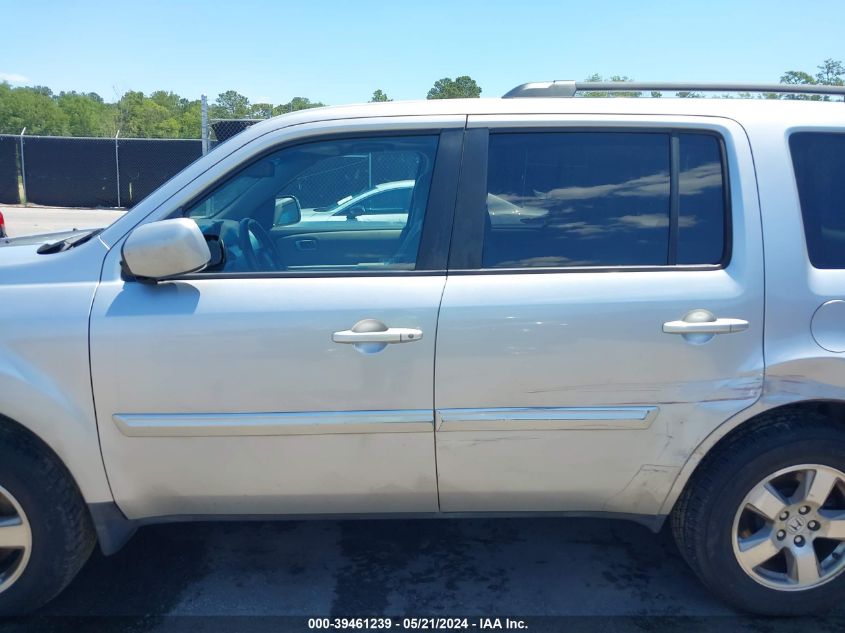 2011 Honda Pilot Ex-L VIN: 5FNYF4H50BB066089 Lot: 39461239