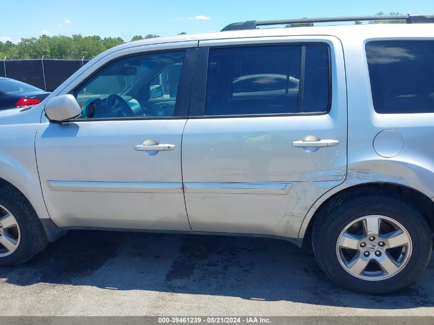 2011 Honda Pilot Ex-L VIN: 5FNYF4H50BB066089 Lot: 39461239