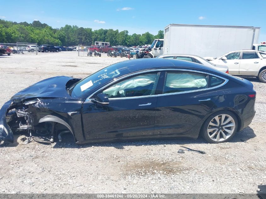 2018 Tesla Model 3 Long Range/Mid Range VIN: 5YJ3E1EA0JF176281 Lot: 39461240