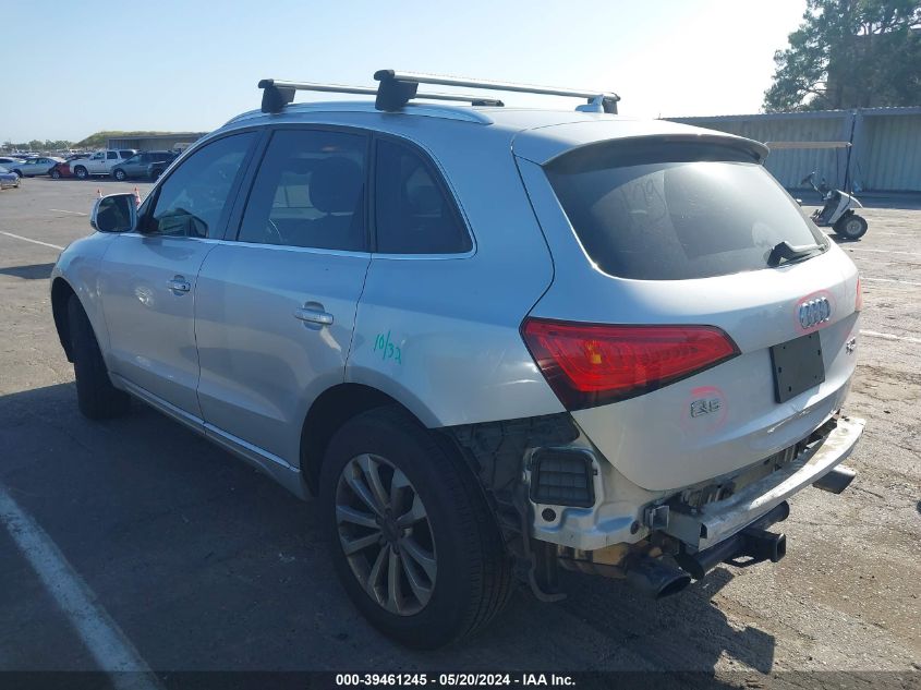 2013 Audi Q5 2.0T Premium VIN: WA1LFAFP2DA061351 Lot: 39461245