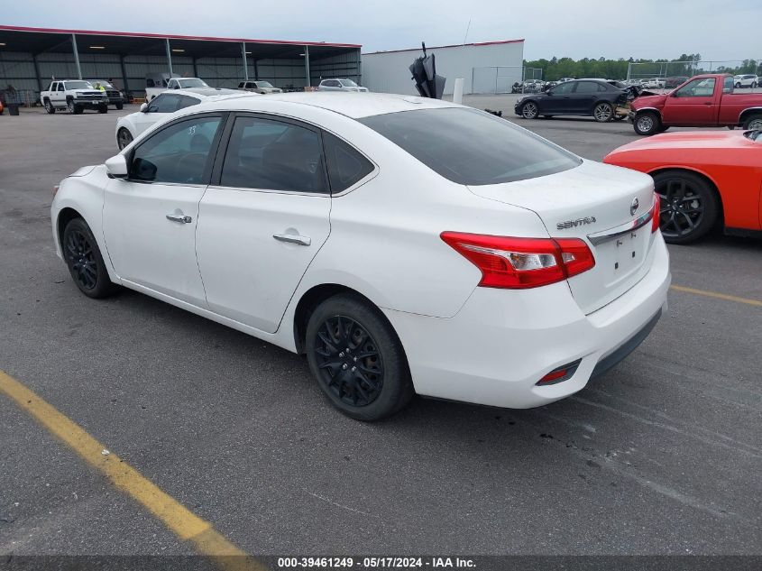 2017 Nissan Sentra Sv VIN: 3N1AB7AP3HY318265 Lot: 39461249