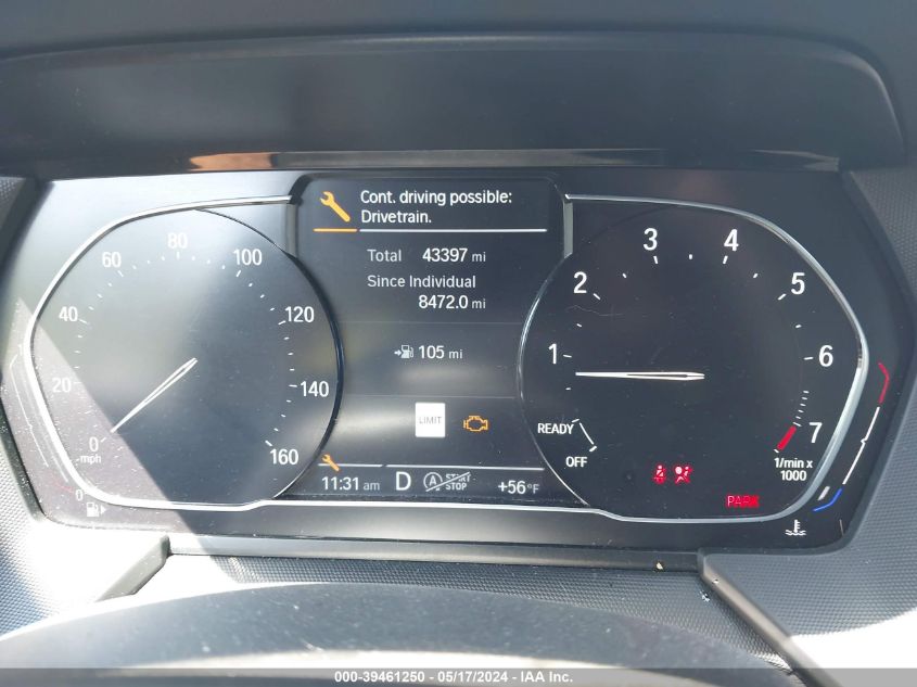 2021 BMW 228I Gran Coupe xDrive VIN: WBA73AK00M7H61083 Lot: 39461250