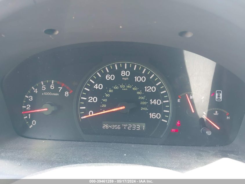 2004 Honda Accord 2.4 Lx VIN: 1HGCM55324A175501 Lot: 39461259