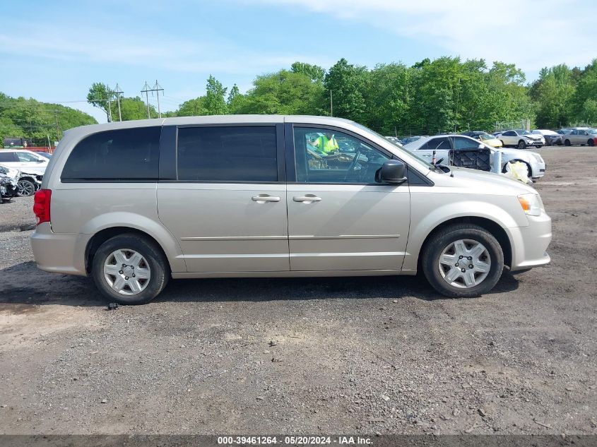 2012 Dodge Grand Caravan Se/Avp VIN: 2C4RDGBG3CR370318 Lot: 39461264