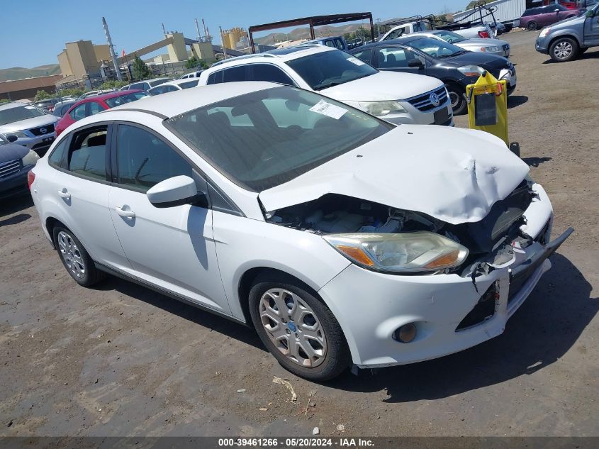 2012 Ford Focus Se VIN: 1FAHP3F2XCL201812 Lot: 39461266