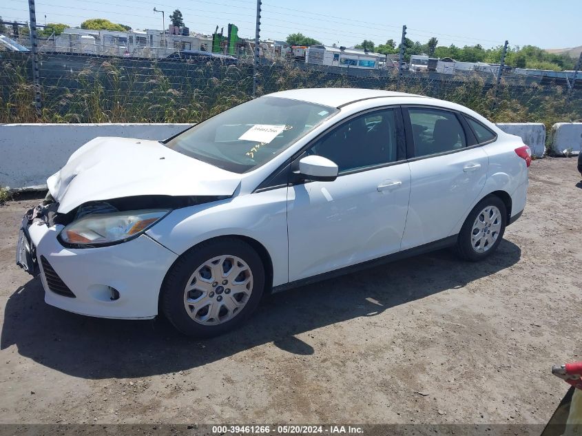 2012 Ford Focus Se VIN: 1FAHP3F2XCL201812 Lot: 39461266