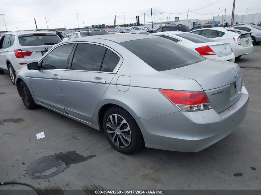 2010 Honda Accord 2.4 Lx VIN: 1HGCP2F34AA109869 Lot: 39461269