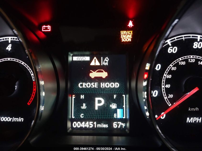 2023 Mitsubishi Outlander Sport 2.0 Le Awc VIN: JA4ARUAUXPU009871 Lot: 39461274