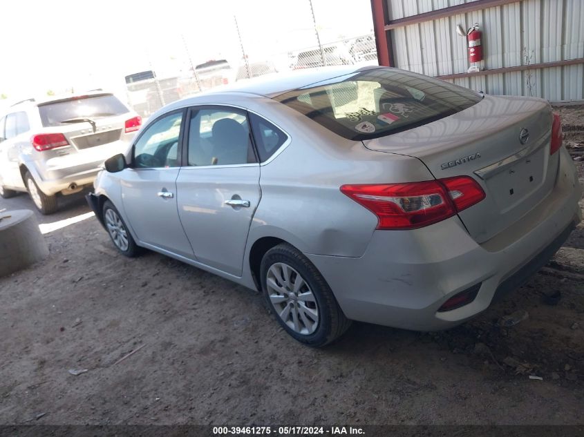 2018 Nissan Sentra S VIN: 3N1AB7AP3JY297004 Lot: 39461275