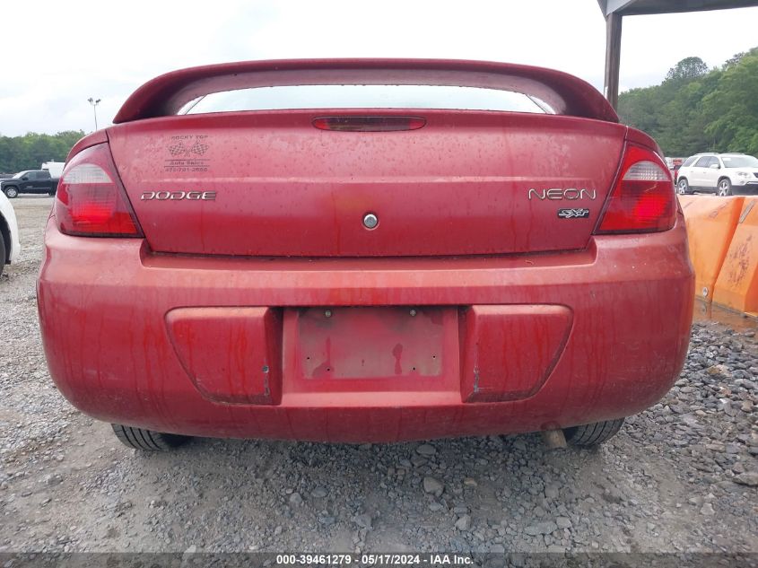 2005 Dodge Neon Sxt VIN: 1B3ES56C25D233605 Lot: 41997427