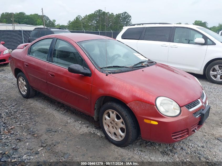 2005 Dodge Neon Sxt VIN: 1B3ES56C25D233605 Lot: 39461279