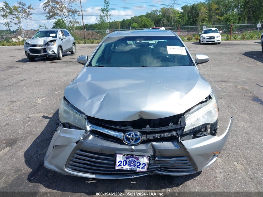 2015 Toyota Camry Hybrid Xle VIN: 4T1BD1FKXFU174487 Lot: 39461282