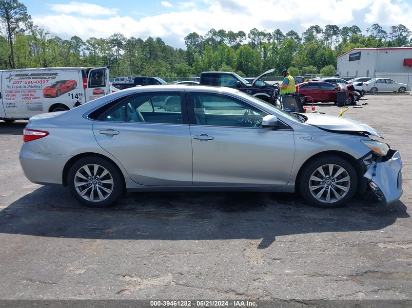 2015 Toyota Camry Hybrid Xle VIN: 4T1BD1FKXFU174487 Lot: 39461282