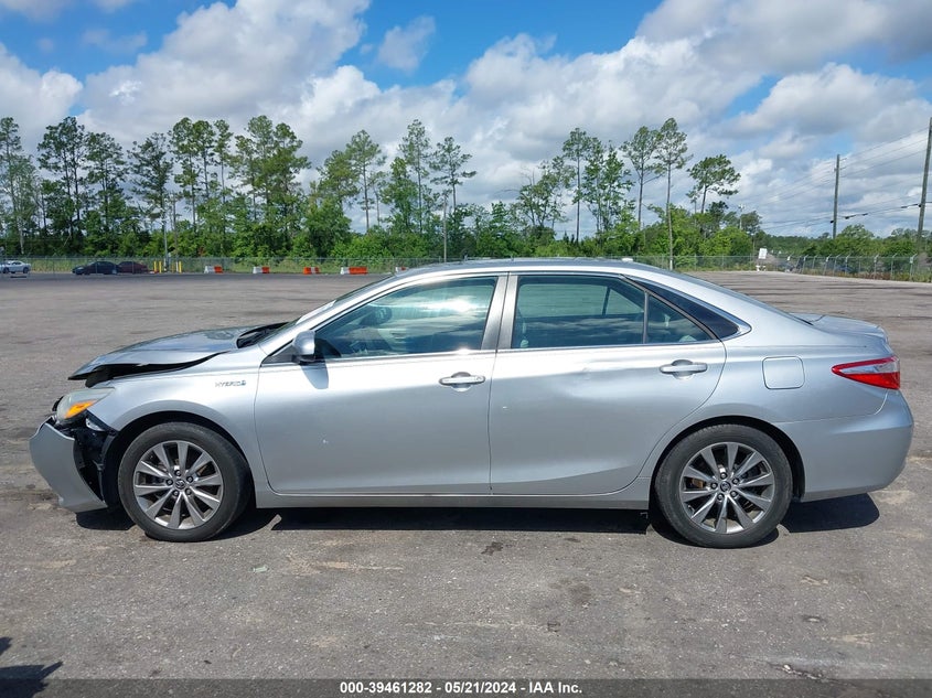 2015 Toyota Camry Hybrid Xle VIN: 4T1BD1FKXFU174487 Lot: 39461282