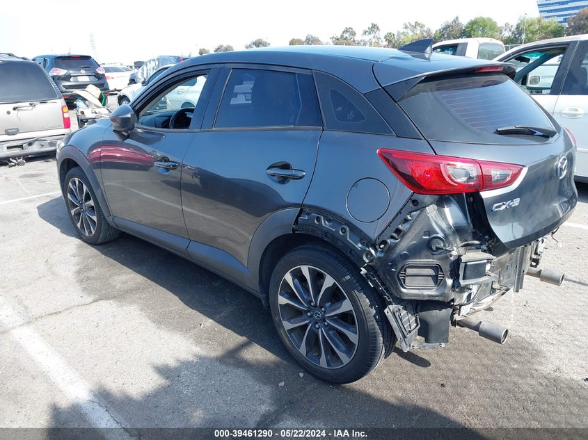 VIN JM1DKDC77K0430901 2019 MAZDA CX-3 TOURING