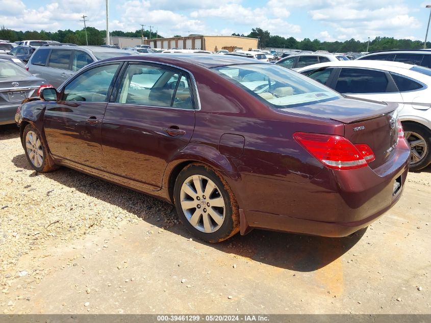 2007 Toyota Avalon Xl/Xls/Touring/Limited VIN: 4T1BK36B67U226082 Lot: 39461299