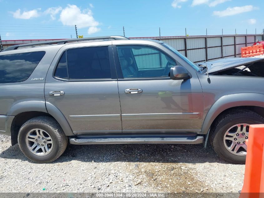 2004 Toyota Sequoia Limited V8 VIN: 5TDBT48A84S221580 Lot: 39461304