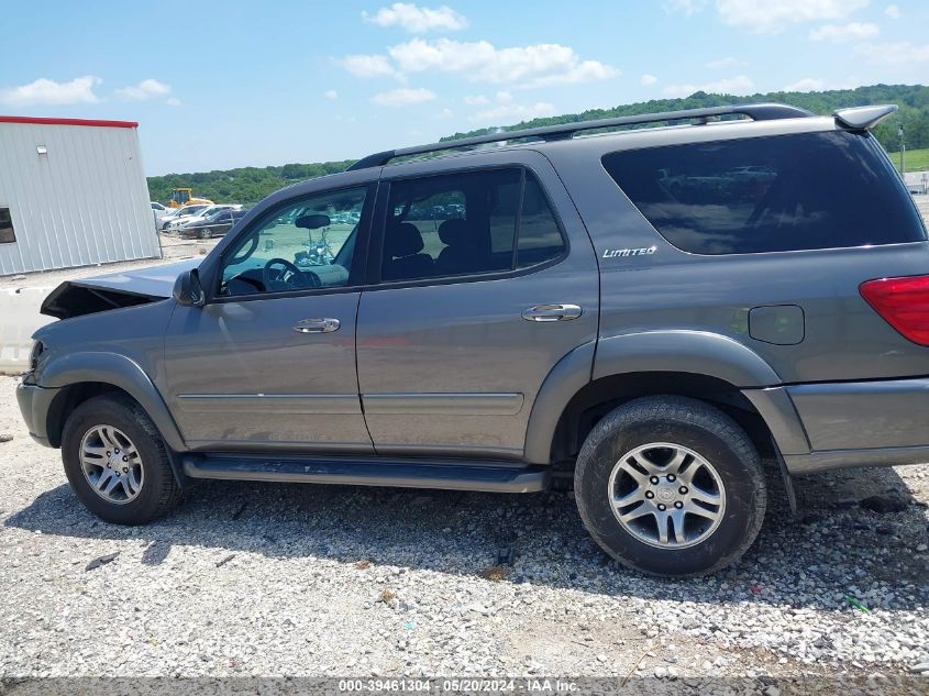 2004 Toyota Sequoia Limited V8 VIN: 5TDBT48A84S221580 Lot: 39461304