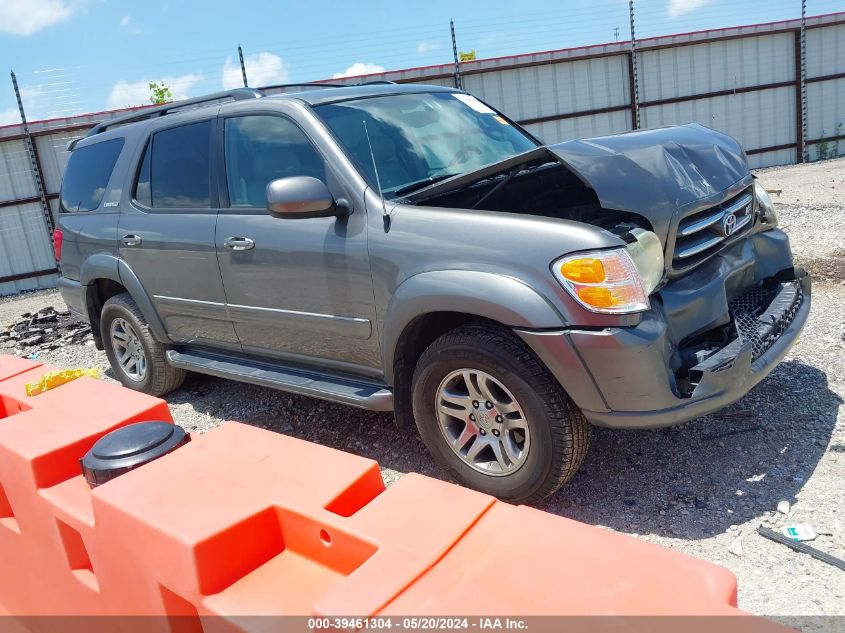 2004 Toyota Sequoia Limited V8 VIN: 5TDBT48A84S221580 Lot: 39461304