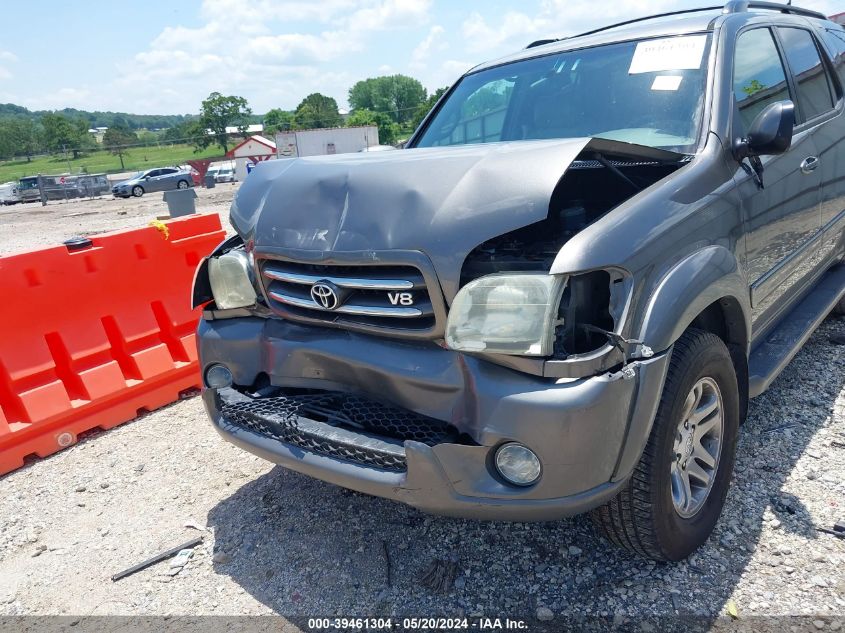 2004 Toyota Sequoia Limited V8 VIN: 5TDBT48A84S221580 Lot: 39461304