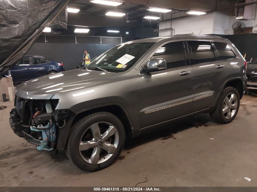 2013 Jeep Grand Cherokee Overland VIN: 1C4RJFCT0DC595630 Lot: 39461315