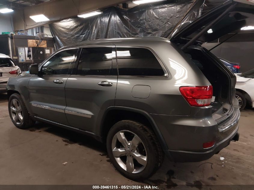 2013 Jeep Grand Cherokee Overland VIN: 1C4RJFCT0DC595630 Lot: 39461315