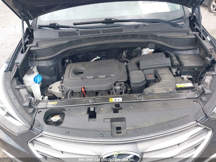 2017 Hyundai Santa Fe Sport 2.4L VIN: 5XYZUDLBXHG451250 Lot: 39461325