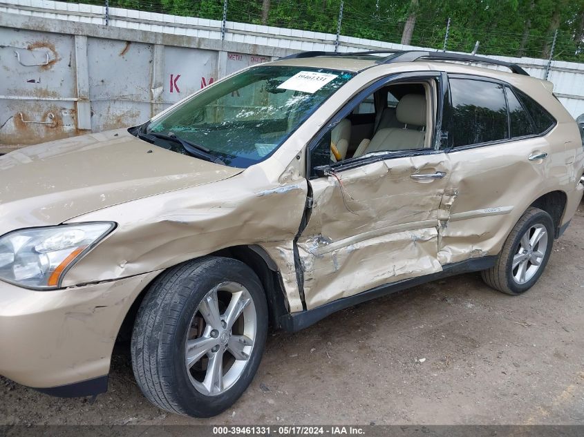 2008 Lexus Rx 400H VIN: JTJHW31U382071372 Lot: 39461331