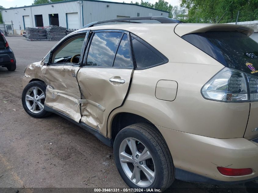 2008 Lexus Rx 400H VIN: JTJHW31U382071372 Lot: 39461331