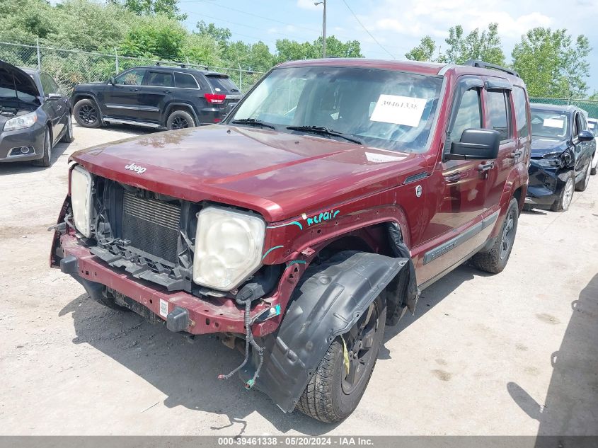 2008 Jeep Liberty Sport VIN: 1J8GN28K88W160260 Lot: 39461338