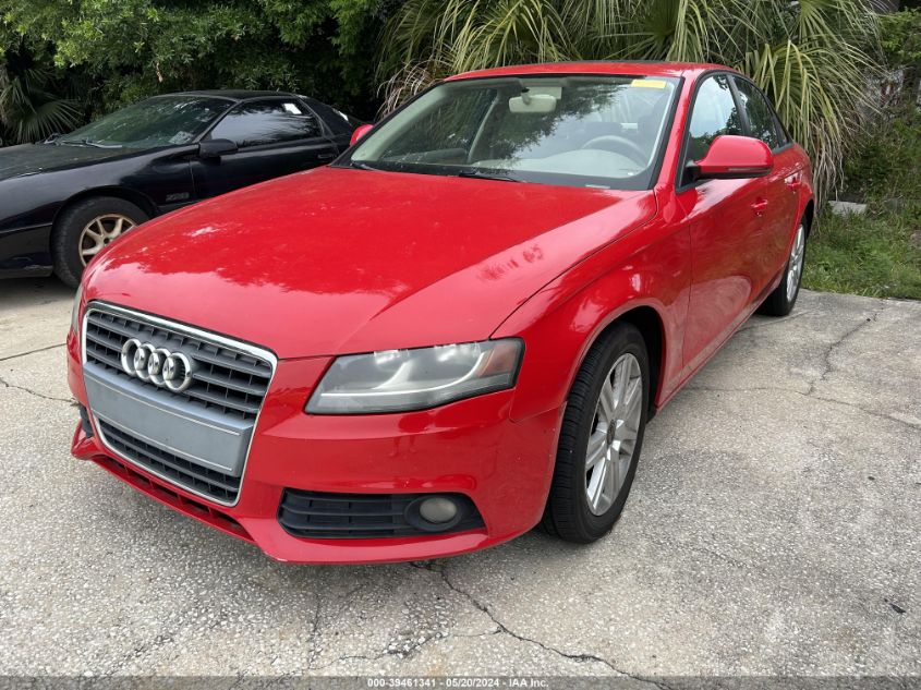 2009 Audi A4 2.0T Premium VIN: WAUJF78K19N068371 Lot: 39461341