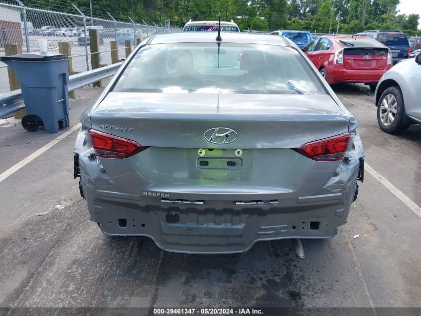 2022 Hyundai Accent Se VIN: 3KPC24A64NE170748 Lot: 39461347