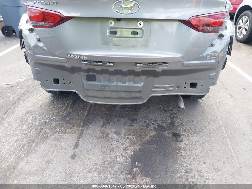 2022 Hyundai Accent Se VIN: 3KPC24A64NE170748 Lot: 39461347