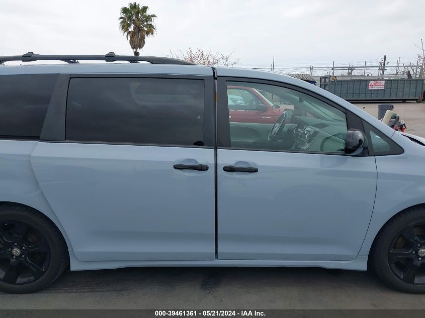 2014 Toyota Sienna Se 8 Passenger VIN: 5TDXK3DC3ES483535 Lot: 39461361